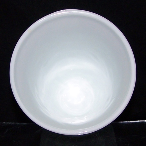 VTG Indiana Glass "Colony Harvest" Milk Glass Vase - Picture 7 of 9